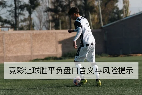 竞彩让球胜平负盘口含义与风险提示
