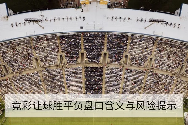 竞彩让球胜平负盘口含义与风险提示